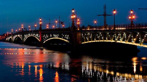 Ночная экскурсия на развод мостов в СПб