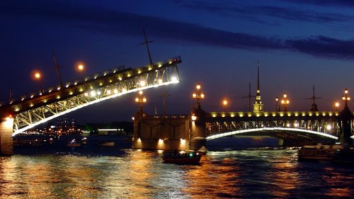 Экскурсия «Разведение мостов» - Развод троицкого моста